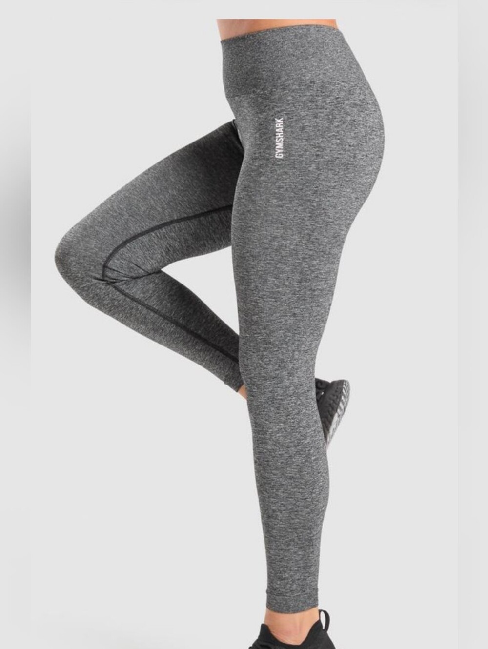 Gymshark Heather Gray High-Waist Seamless Leggings